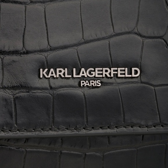 KARL LAGERFELD PARIS CHARLOTTE SATCHEL HANDBAG/CROSSBODY NWT $398 - Picture 10 of 13